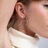 PENDIENTES DE PLATA EMBOLIC GRANDES