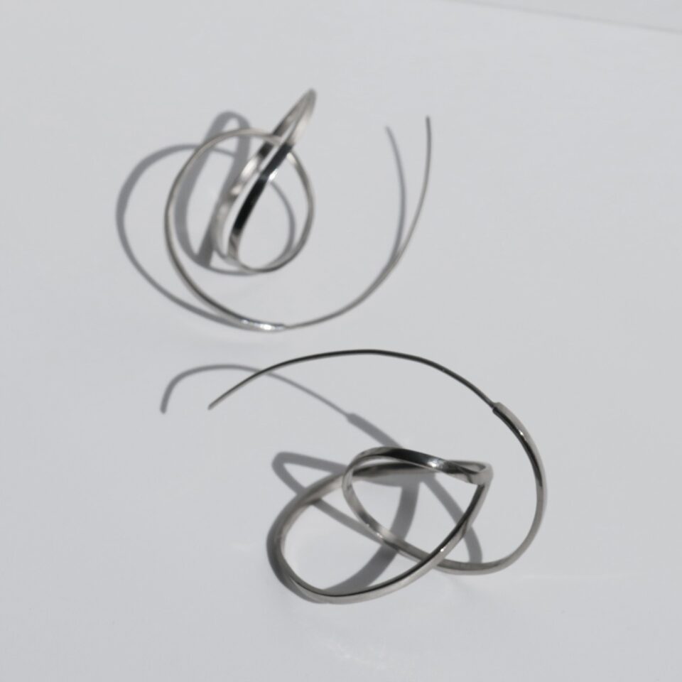 PENDIENTES DE PLATA EMBOLIC GRANDES