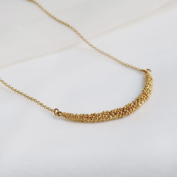 Collar dorado Stardust Joidart — tercera imagen