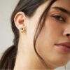 PENDIENTES DORADOS FAVORITA COLORS PEQUEÑOS