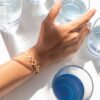 PULSERA DORADA FAVORITA COLORS