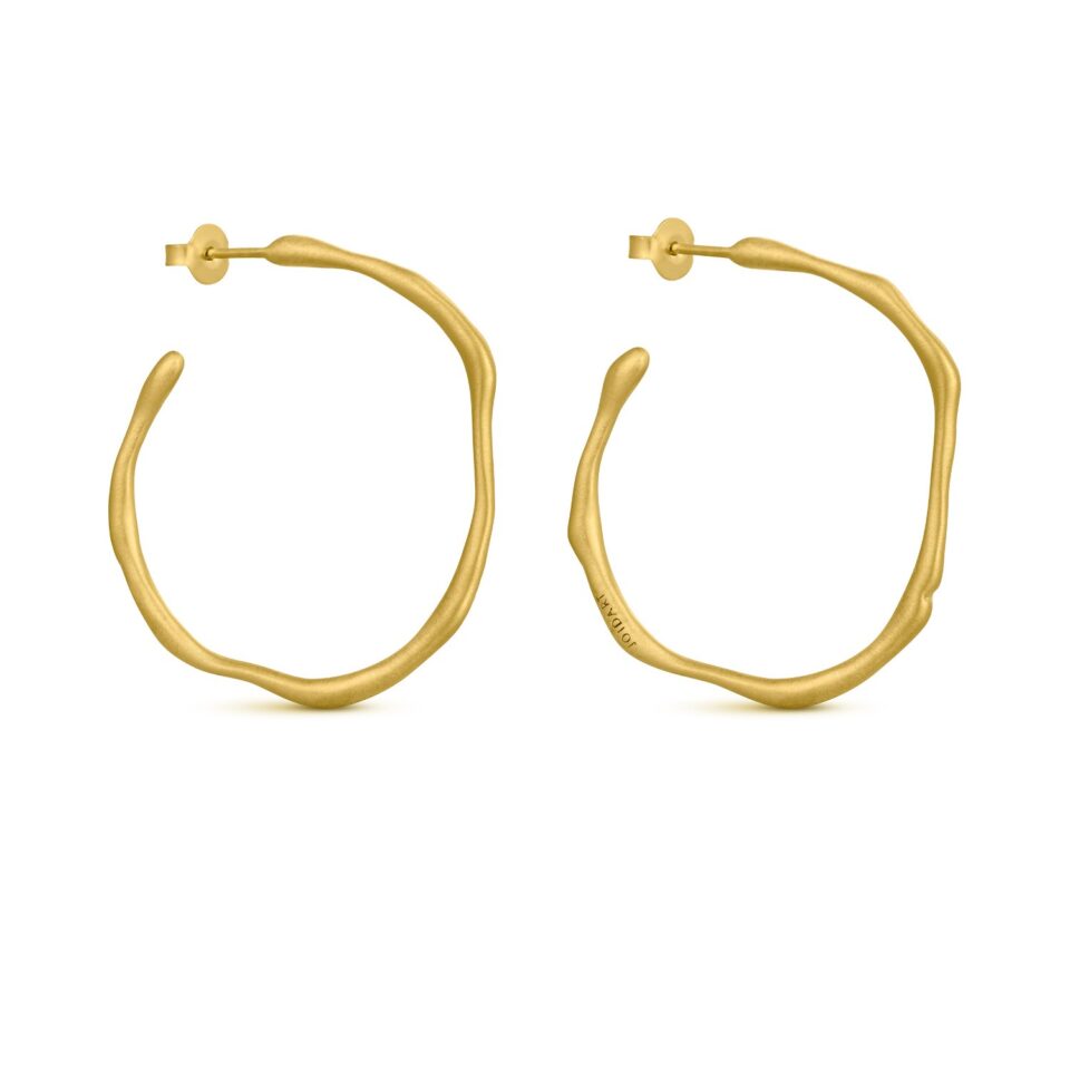 AROS DORADOS CLARA GRANDES