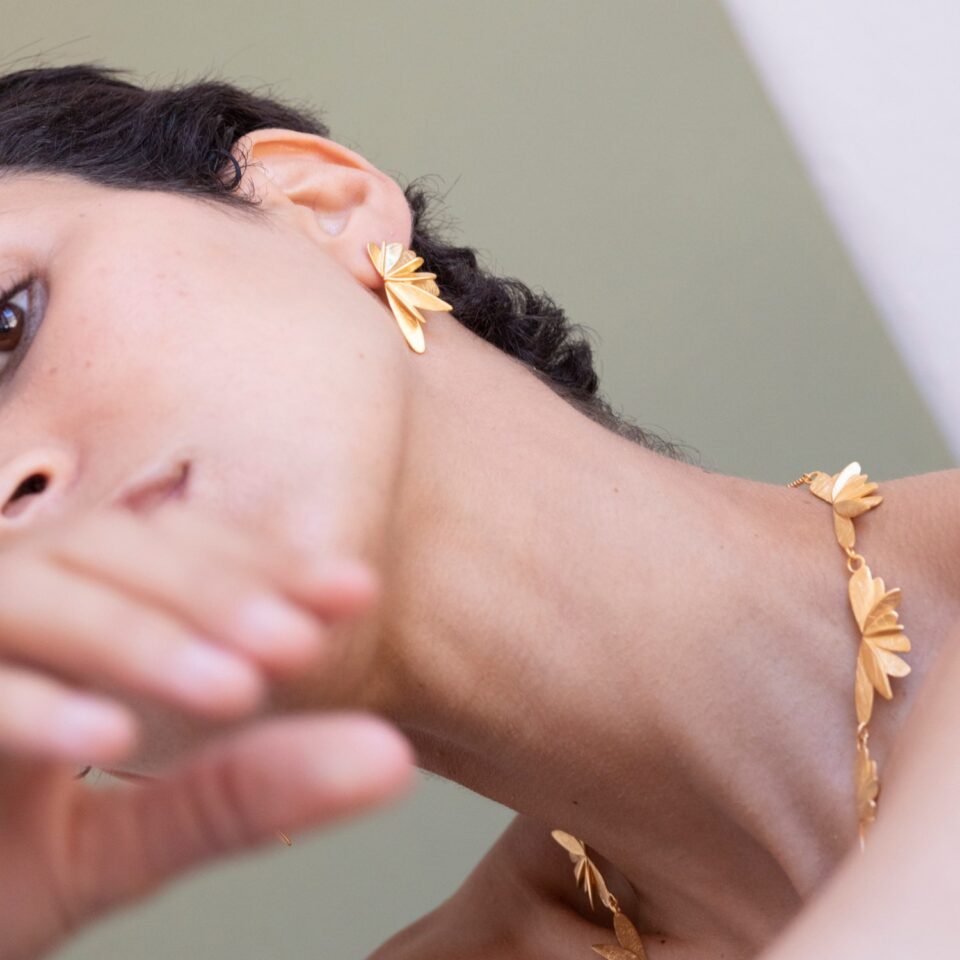 PENDIENTES DORADOS MUJER VOL GRANDES