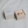 PENDIENTES DORADOS PAMPALONIA