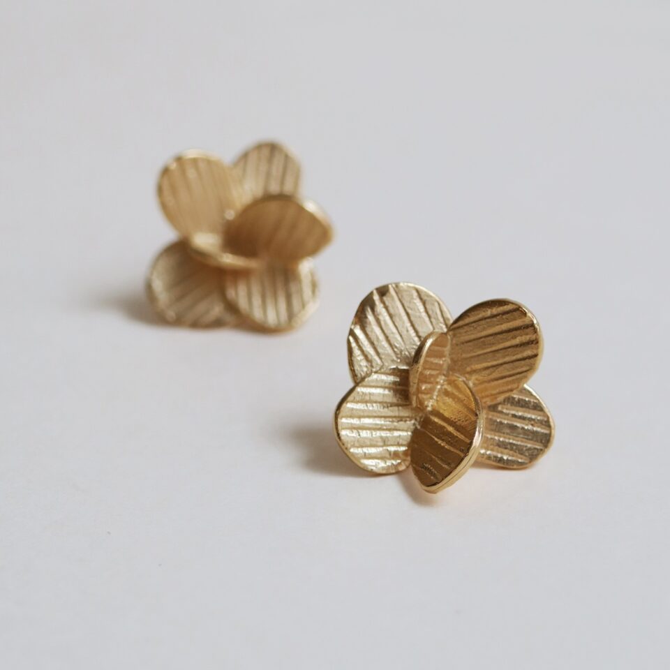 PENDIENTES DORADOS PAMPALONIA