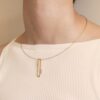 COLLAR DORADO CON COLGANTE TREMELIA