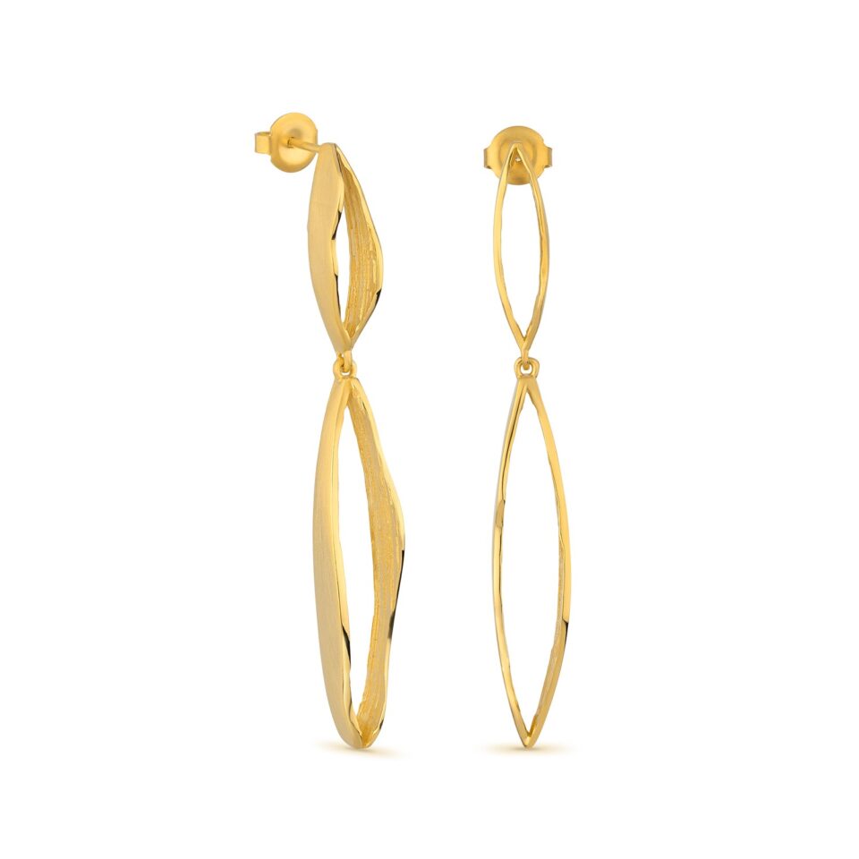 PENDIENTES DORADOS LARGOS ESTRAT