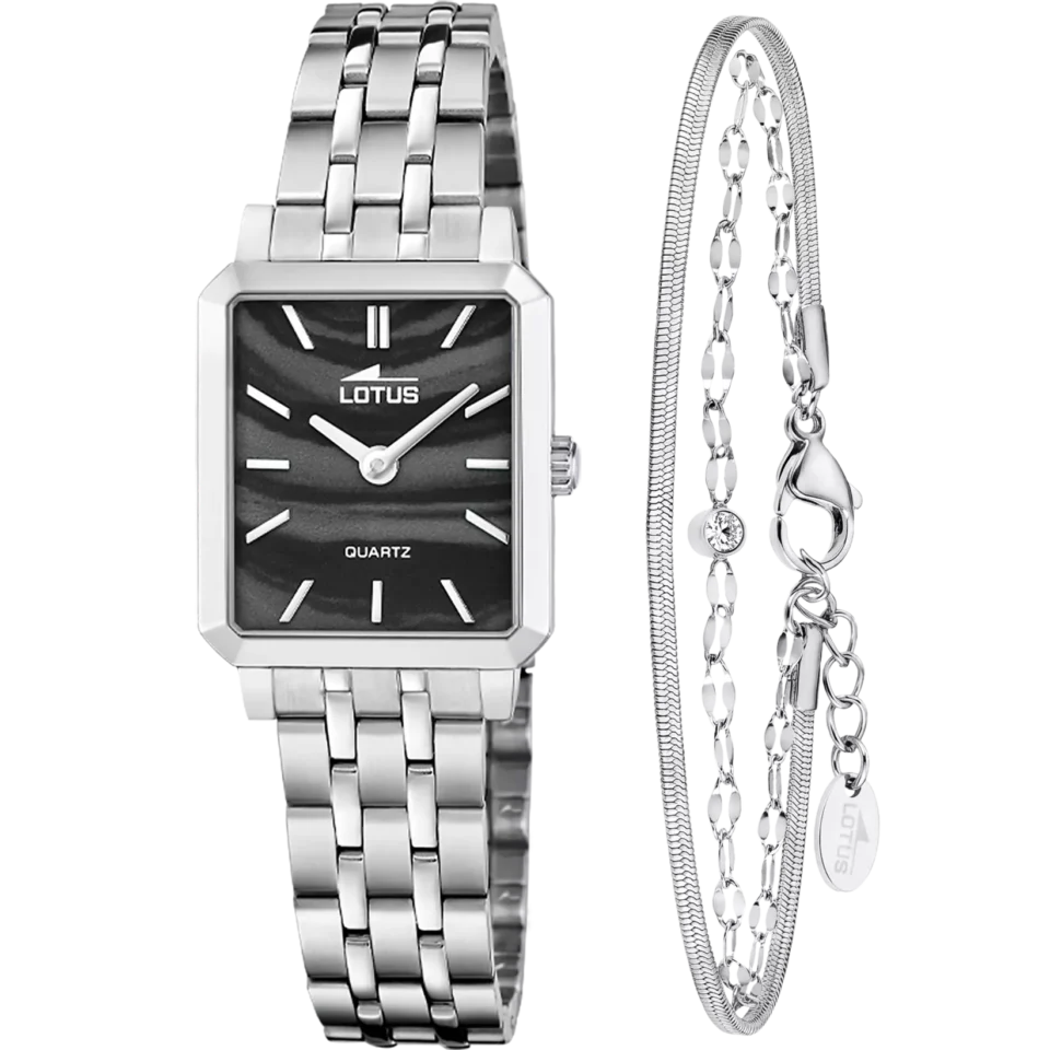 Reloj de mujer Lotus 2gether + pulsera a juego 19008/5 vista frontal