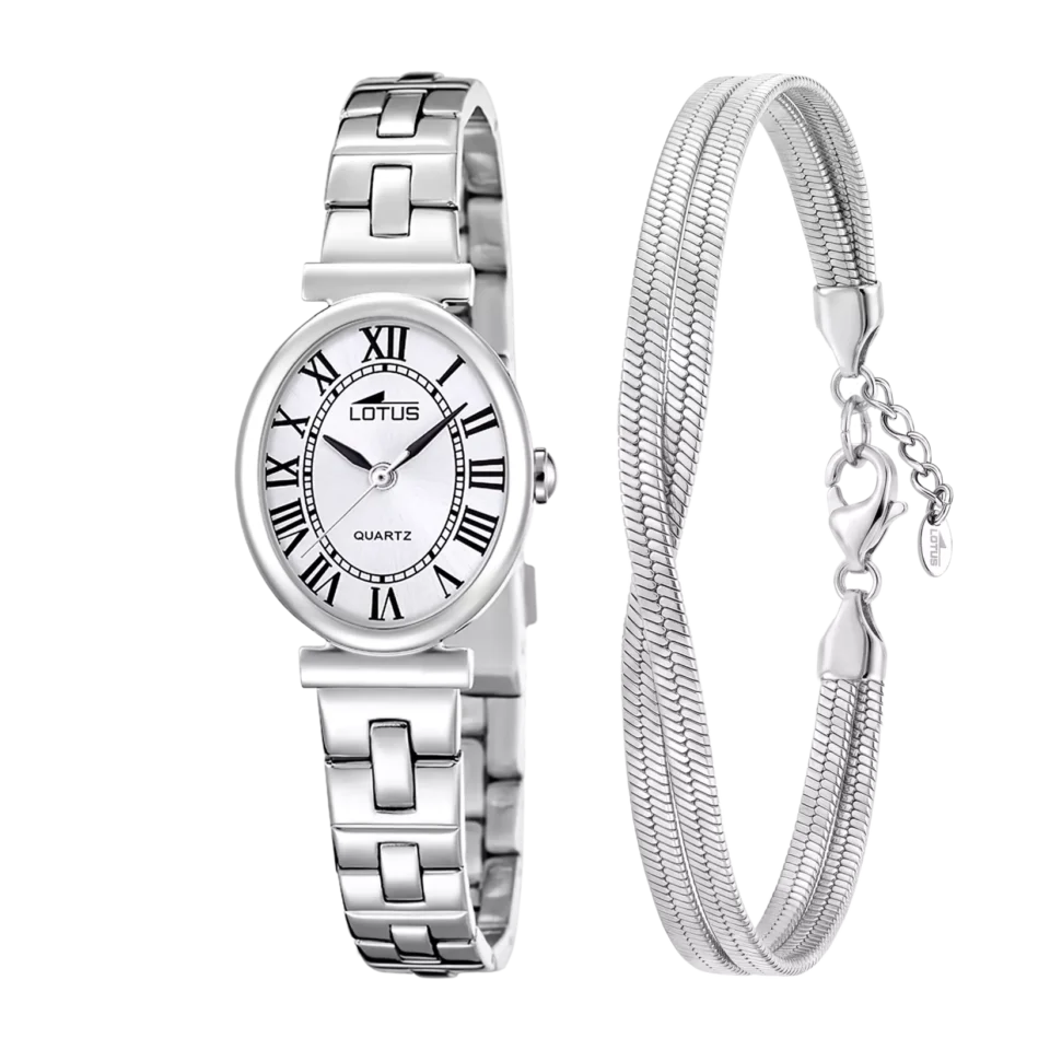 Reloj de mujer Lotus 2gether + pulsera a juego 19016/5 vista frontal