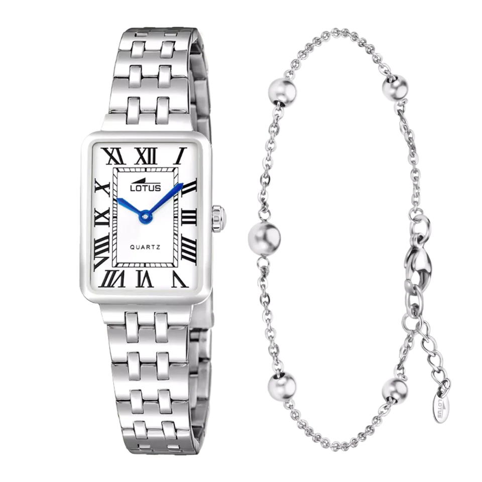 Reloj de mujer Lotus 2gether + pulsera a juego 19032/1 vista frontal